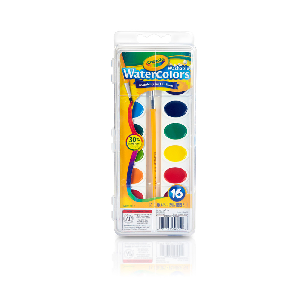 Crayola 16 ct Paint with Plastic Handled