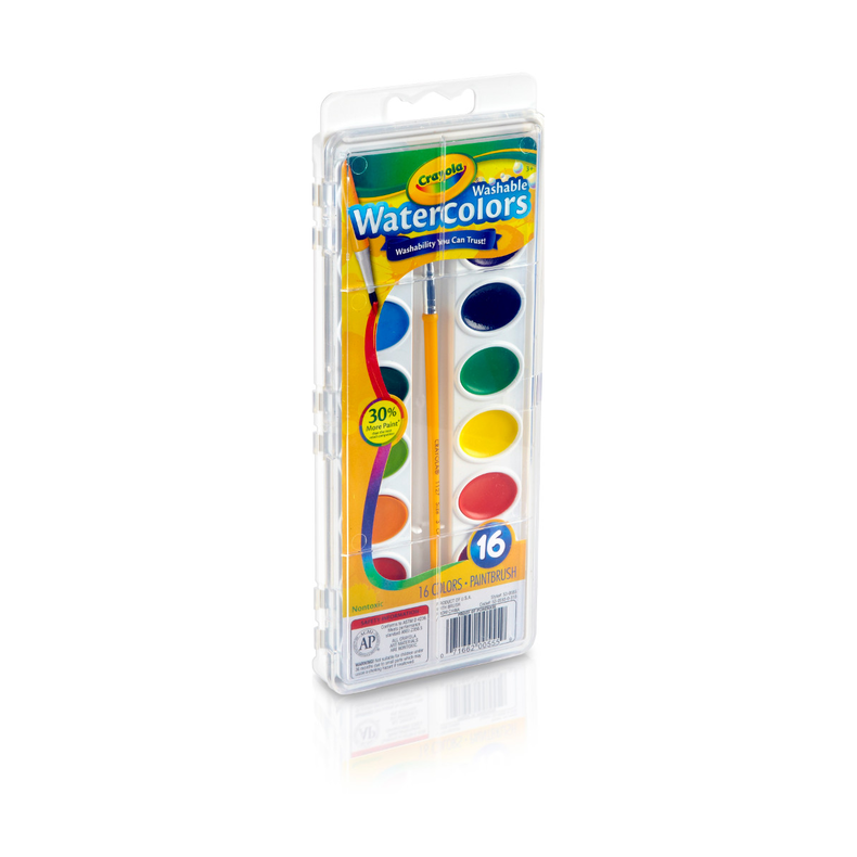 Crayola 16 ct Paint with Plastic Handled