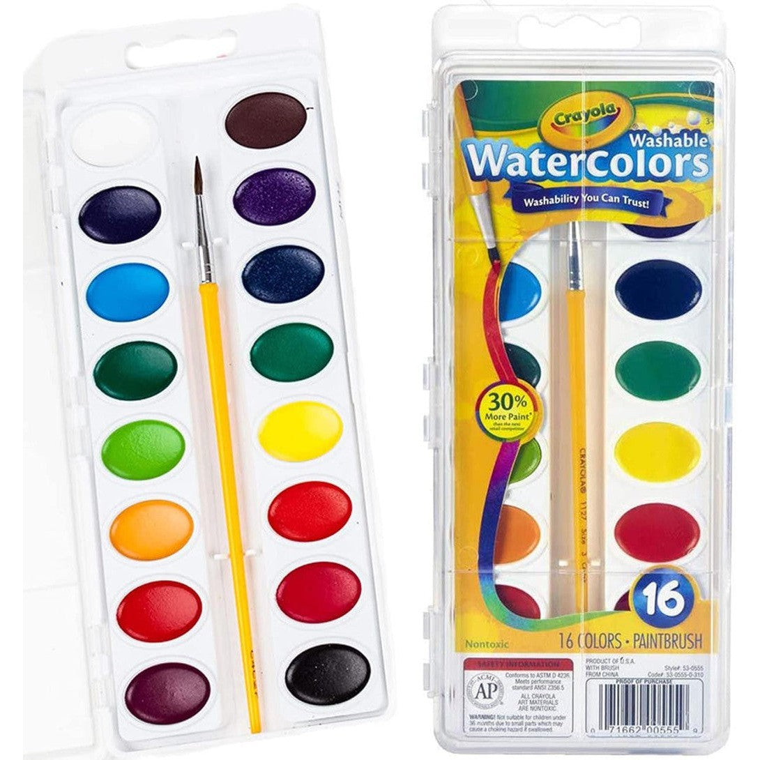 Crayola 16 ct Paint with Plastic Handled