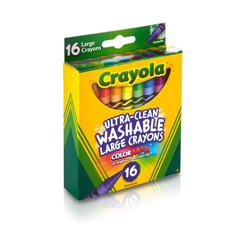 Crayola 16 ct Wachable-Regular Size