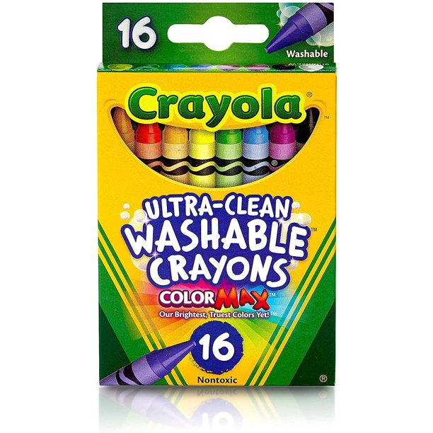 Crayola 16 ct Wachable-Regular Size