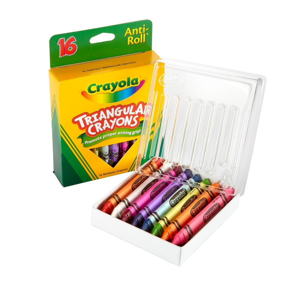 Crayola 16 ct triangular Crayons