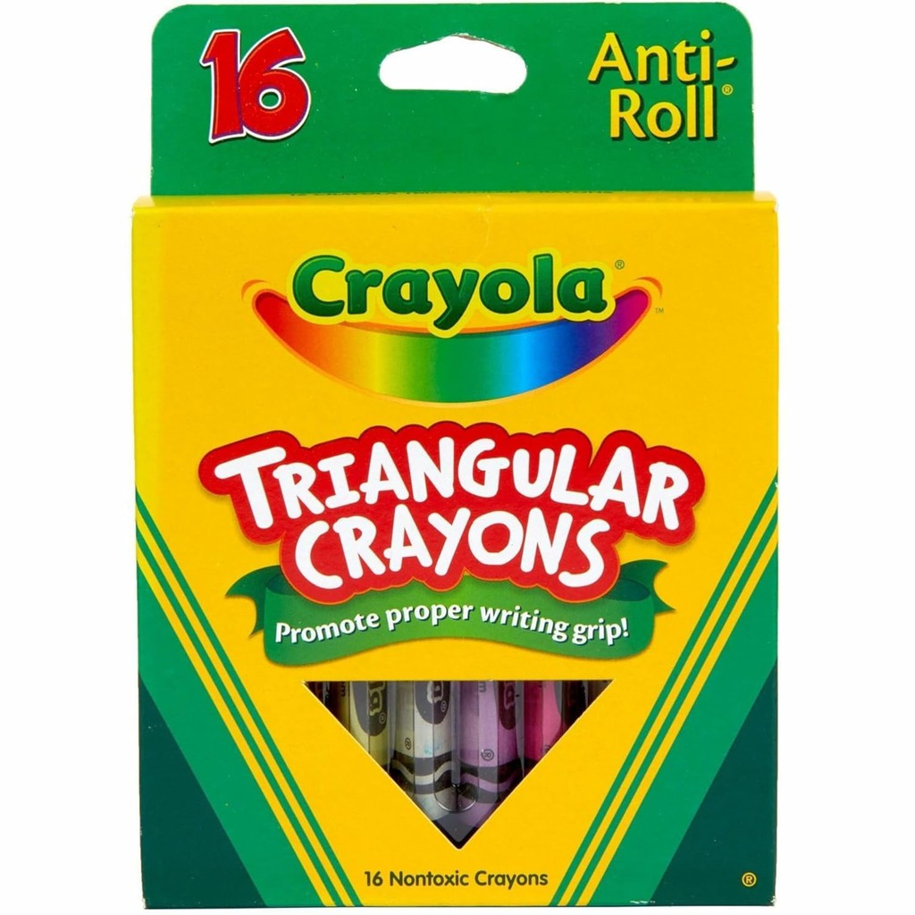 Crayola 16 ct triangular Crayons