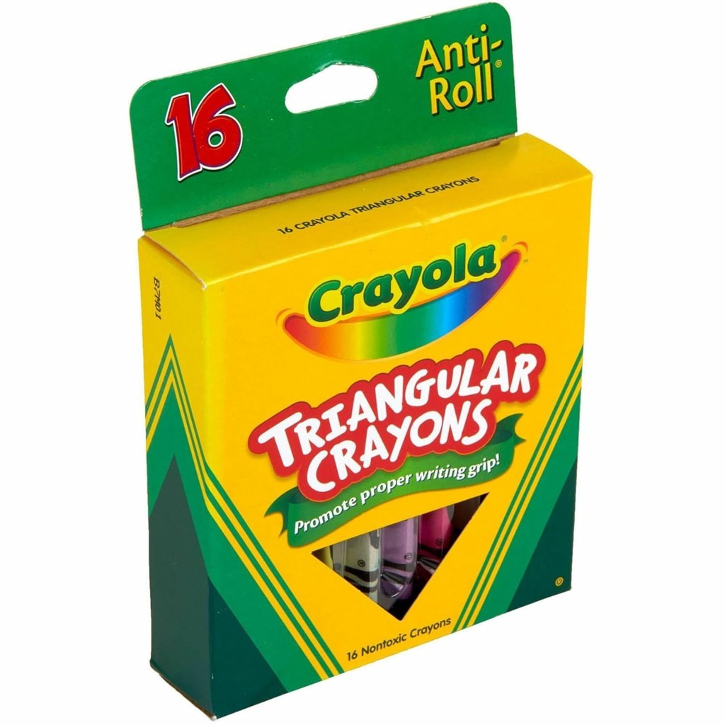 Crayola 16 ct triangular Crayons