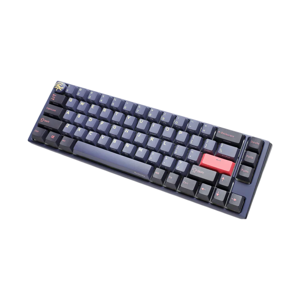 Ducky One 3 Sf Pbt Hot Swap Blue Switch Cherry Rgb Wired Mechanical Gaming Keyboard Arabic - Cosmic Blue
