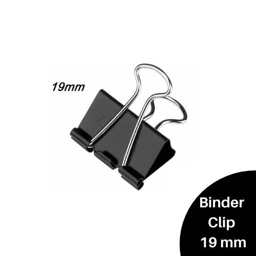Binder Clips 19Mm Buro 12Pcs/Box