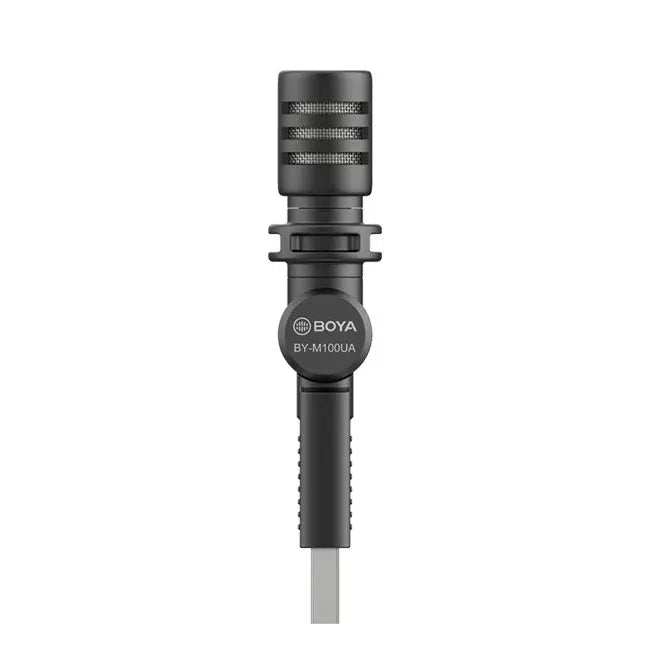 Boya Miniature Condenser Smartphone Mic With Usb Jack