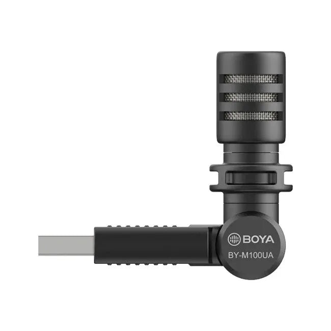 Boya Miniature Condenser Smartphone Mic With Usb Jack