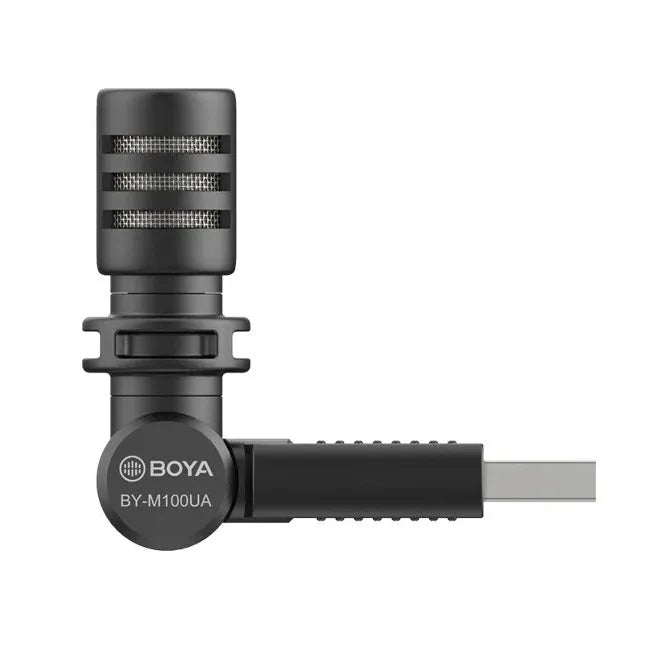 Boya Miniature Condenser Smartphone Mic With Usb Jack