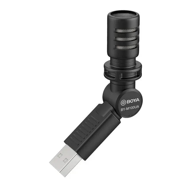 Boya Miniature Condenser Smartphone Mic With Usb Jack