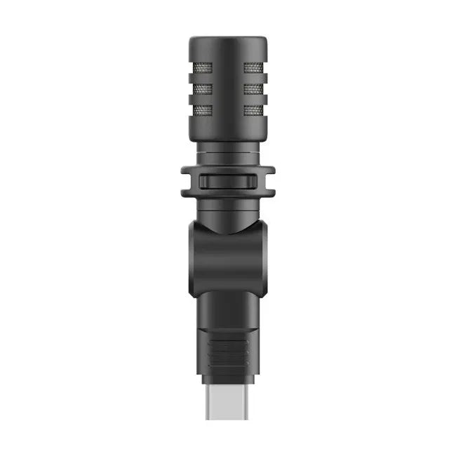 BOYA Miniature Condenser Smartphone Microphone with Type-C Connector – Black