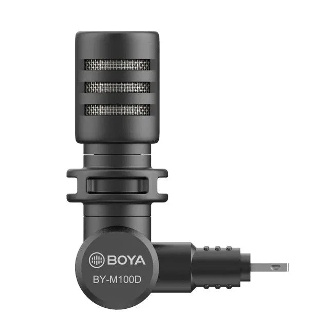 Boya Miniature Condenser Smartphone Mic - Lightning Connector