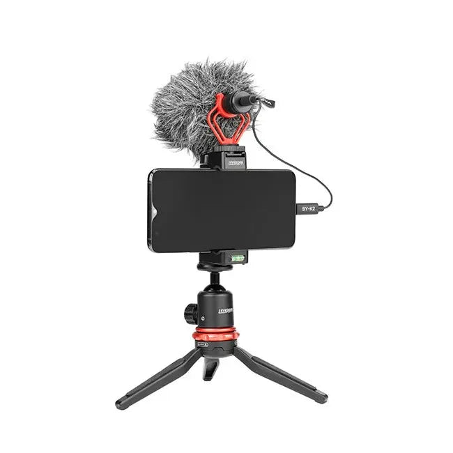 BOYA 3.5mm TRS Male to Type-C Male Audio Adapter – Black