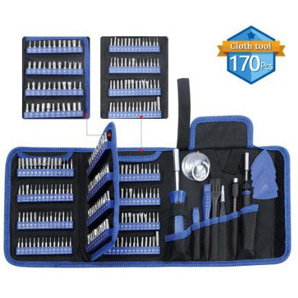 170 PCS SCREWDRIVER REPAIR TOOL SETS SCREWDRIVER SET