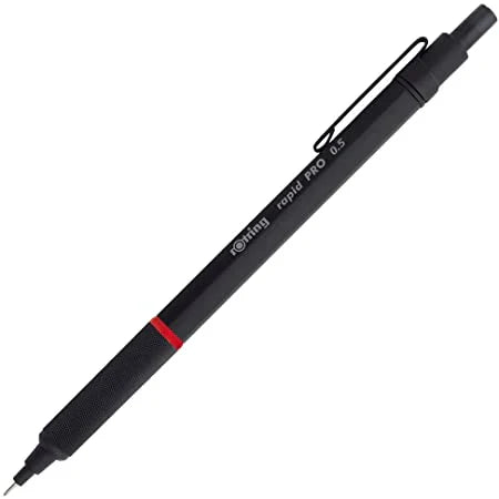 Rotring Rapid Pro Technical Drawing 0.5Mm Mechanical Pencil Matte Black