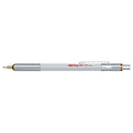 Rotring Mechanical Pencil (800/0.7Mm) Full Metal Silver Mechanical Pencil