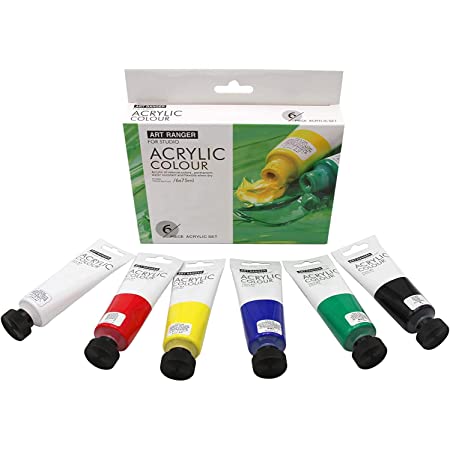 Art Rangers 6X75Ml Acrylic Color Set - Piece Acrylic Set