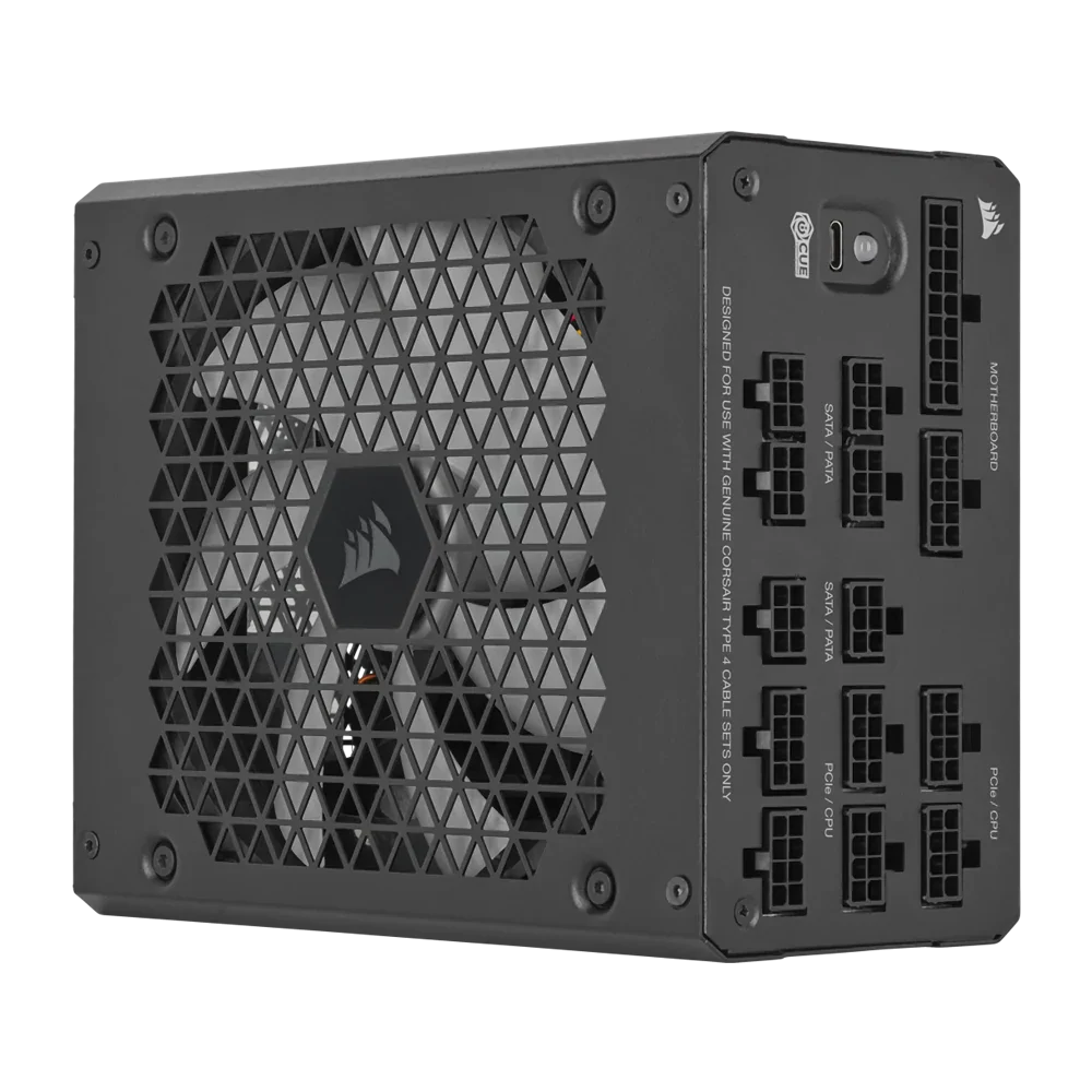 Corsair Hx1000I 1000W Platinum Fully Modular Ultra-Low Noise Atx Power Supply (Uk) Black