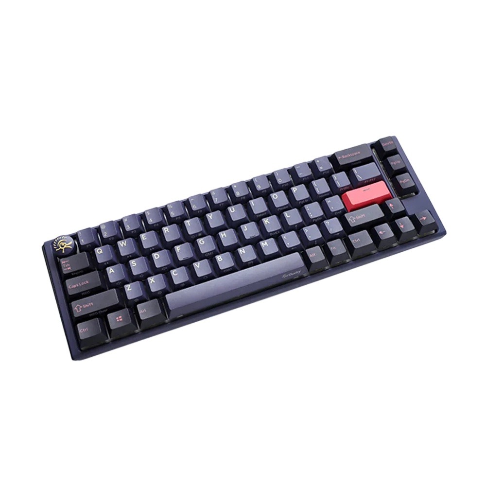 Ducky One 3 Sf Pbt Hot Swap Blue Switch Cherry Rgb Wired Mechanical Gaming Keyboard Arabic - Cosmic Blue