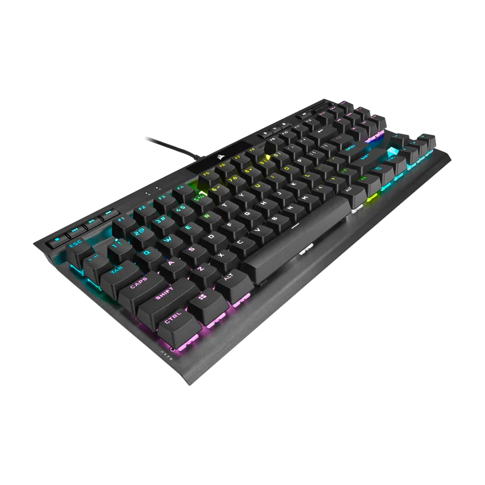 Corsair Icue K70 Rgb Wired Tkl Champion Series Mechanical Gaming Keyboard - Black