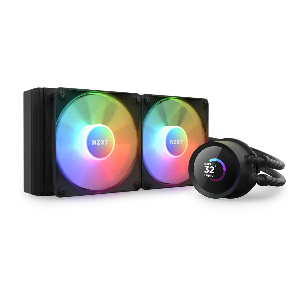 Nzxt Kraken 240 Rgb 240Mm Aio Liquid Cooler Black