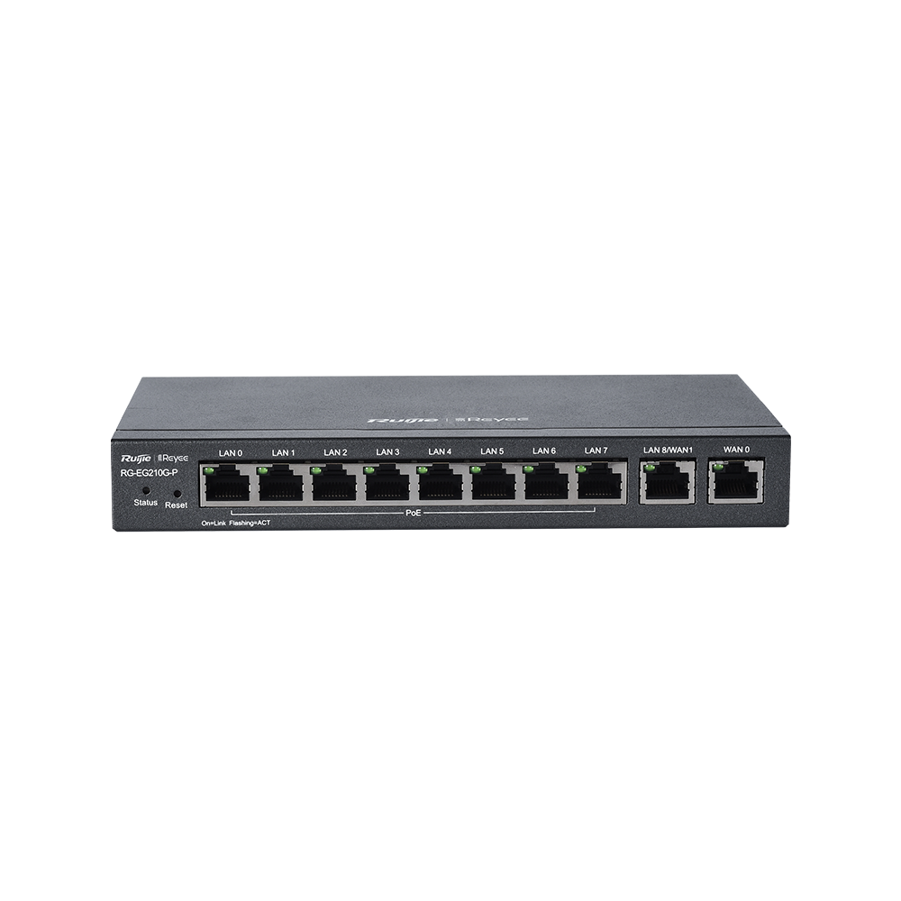 Ruijie Cloud Managed Poe Router Rg-Eg210G-P