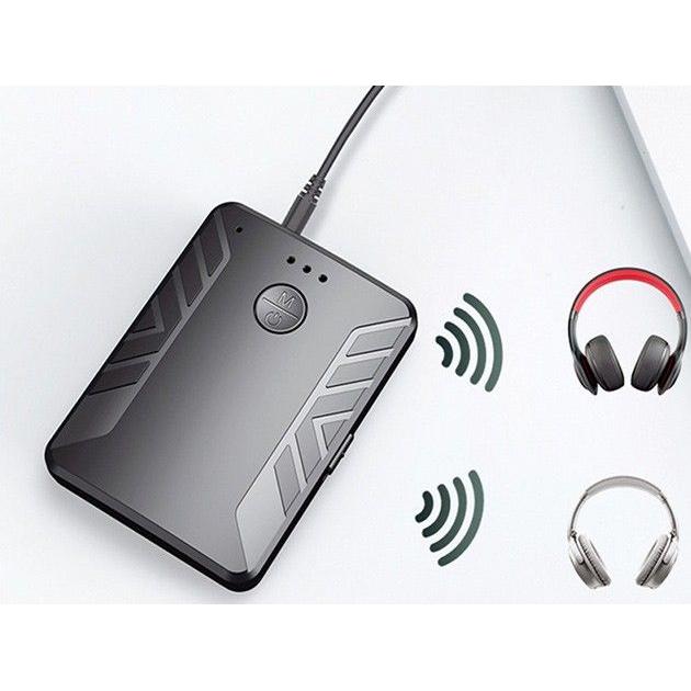 2 in 1 Bluetooth 5.0 Receiver Transmitter Wireless Audio Adapter 3.5mm Jack AUX