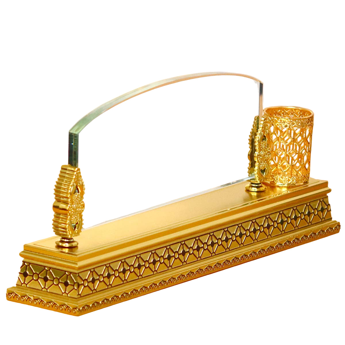 Desk Name Stand Glass BT-7055