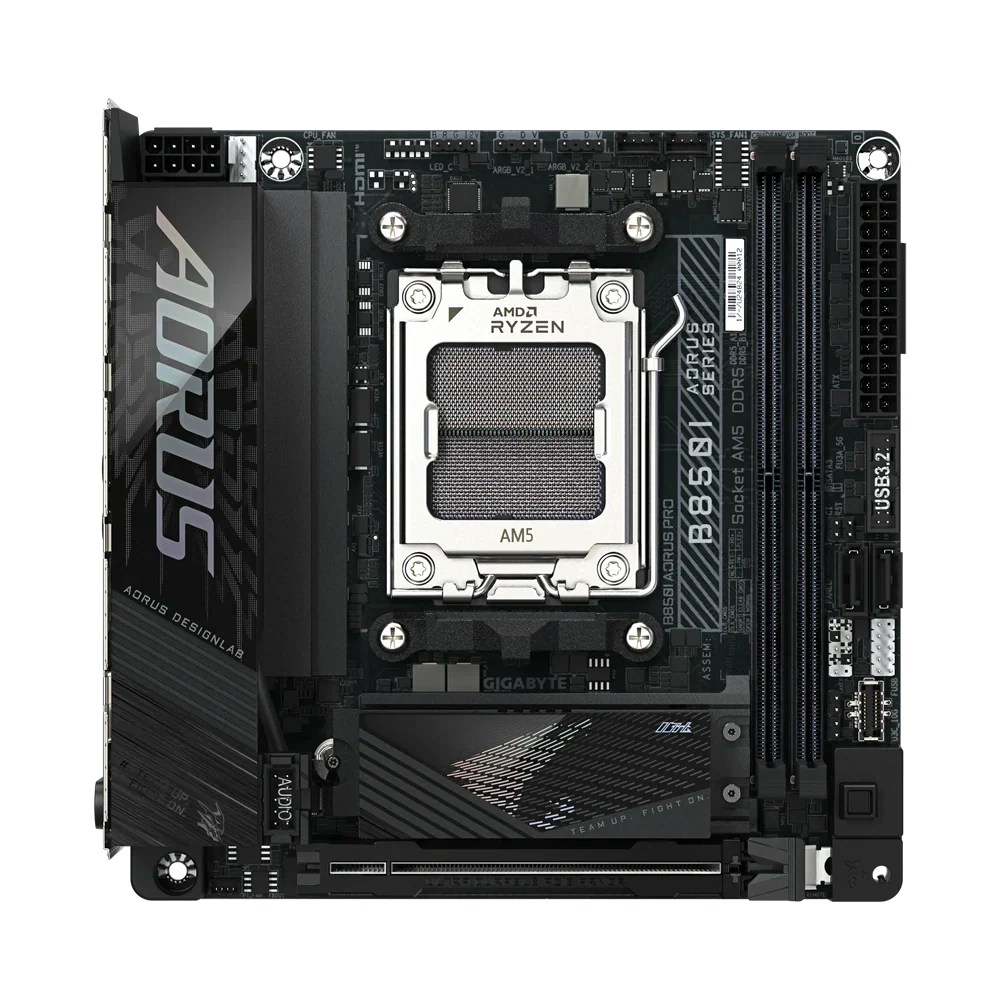 Gigabyte B850I Aorus Pro Ddr5 Motherboard - Black