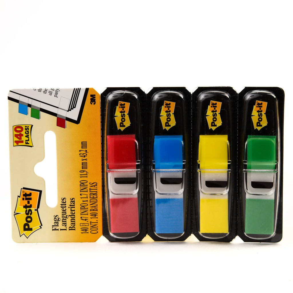 3M Post It Color Flags 140pcs/Pck