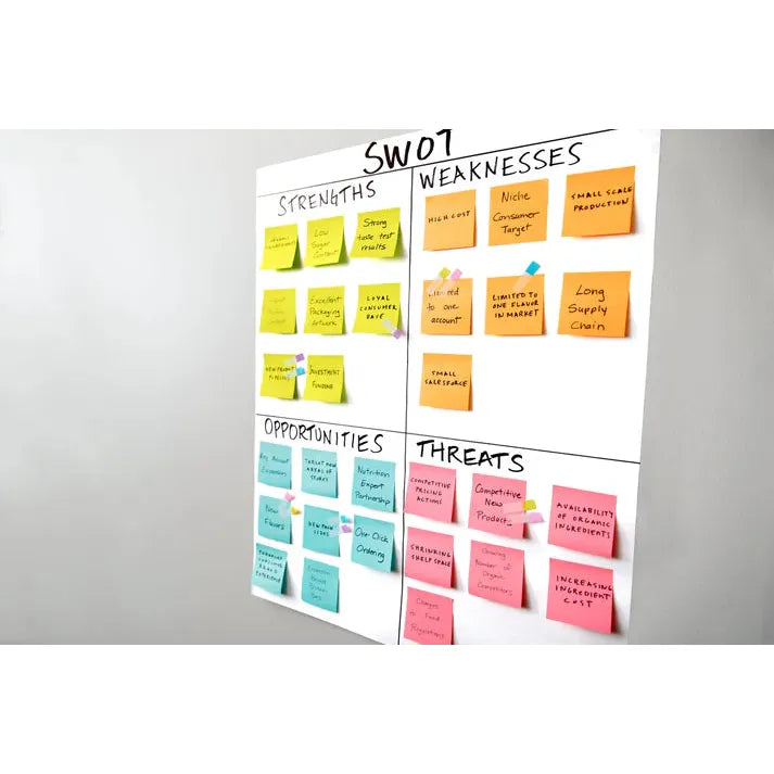 3M Post-it® Notes Canary Yellow 656. 2 x 3 in (51 mm x 76 mm), 100 sheets/pad, 12 pads/Pack Dozen