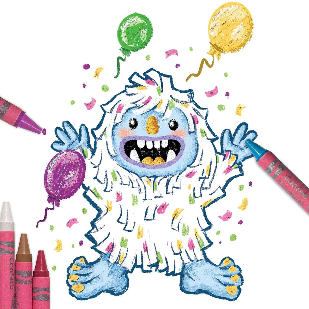 Crayola 24 CT CONFETTI CRAYONS