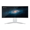 Corsair Xeneon 34 Inch 240Hz Wqhd Hdmi 2.1 0.03Ms Qd-Oled Curved Gaming Monitor - White