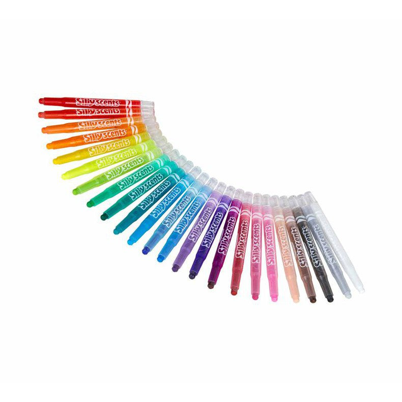 Crayola 24CT SILLY SCENTS MINI TWISTABLES SCENTED CRAYONS