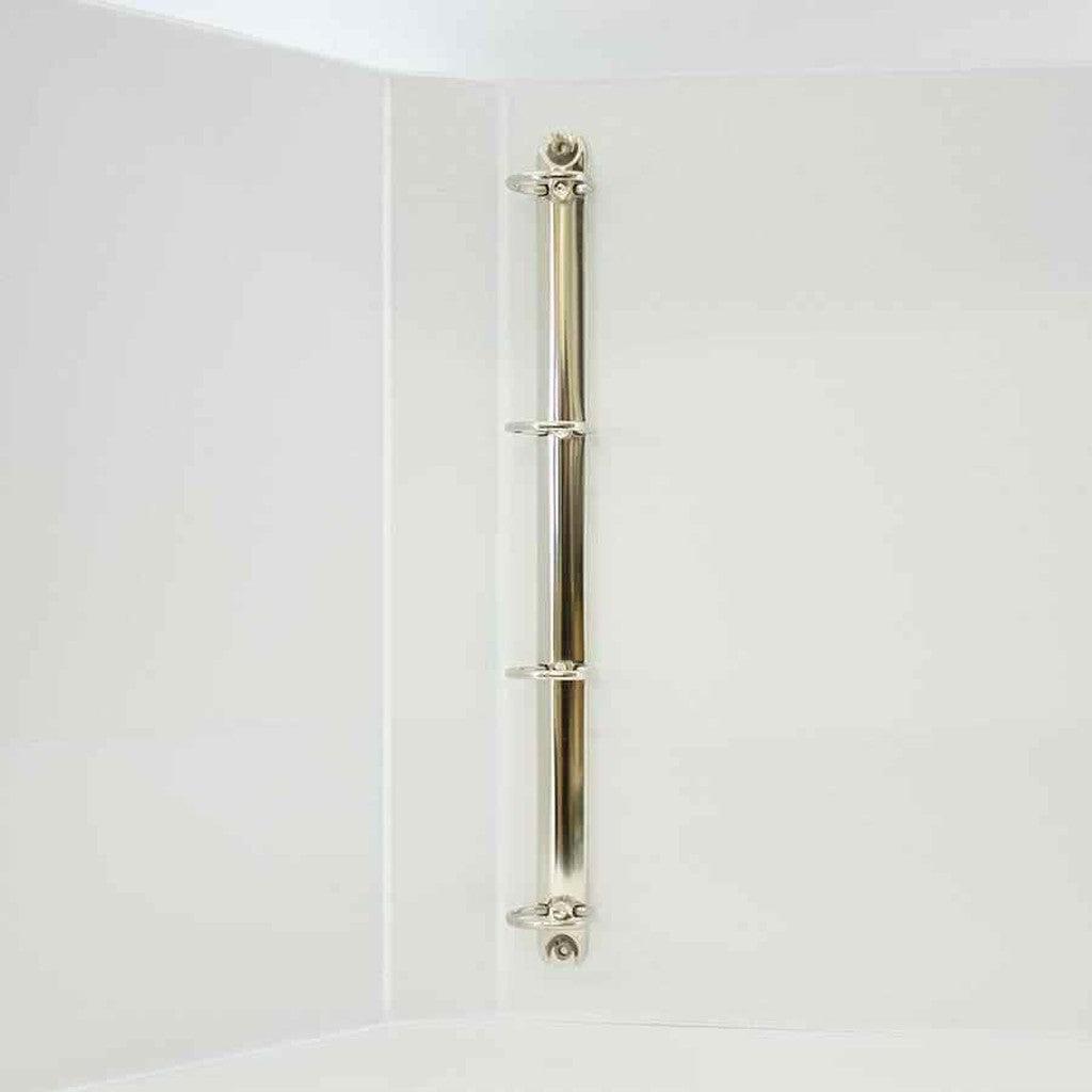 Alba Rado 25Mm Pvc 4D White Ring File