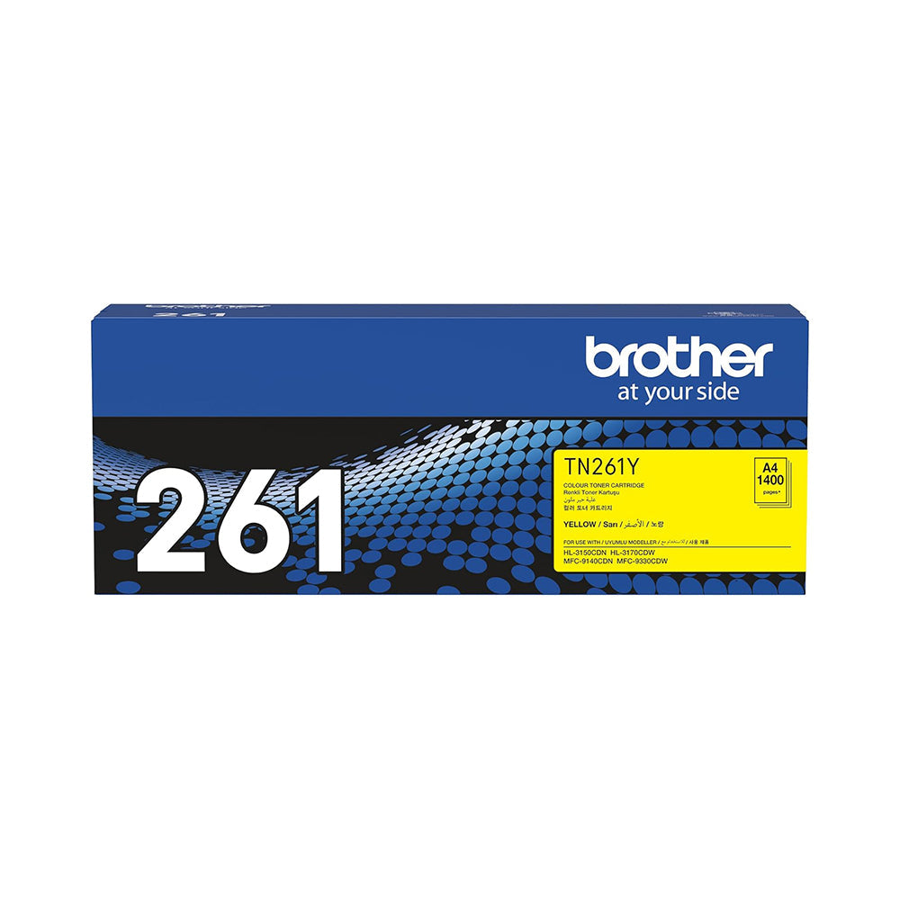 Brother Tn 261 Yellow Toner Cartridge