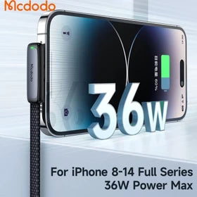 Mcdodo USB-C to Lightning Cable – 1.8M, Fast Charging for iPhone