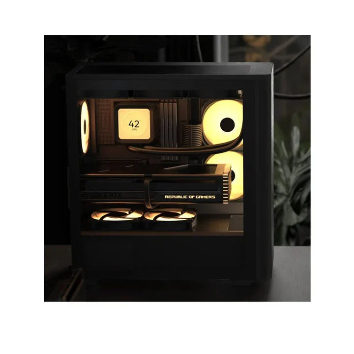 Aerocool D501A-G V2 Argb Case - Black