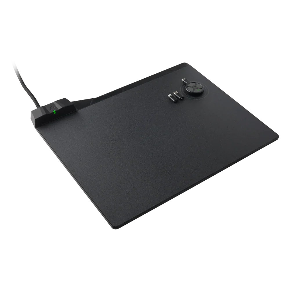 Corsair Mm1000 Qi Wireless Charging Mouse Pad - Black