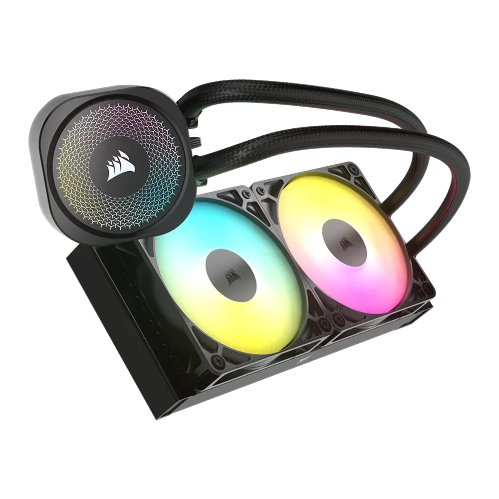 Corsair Nautilus 240 Rs Argb Liquid Cpu Cooler - Black