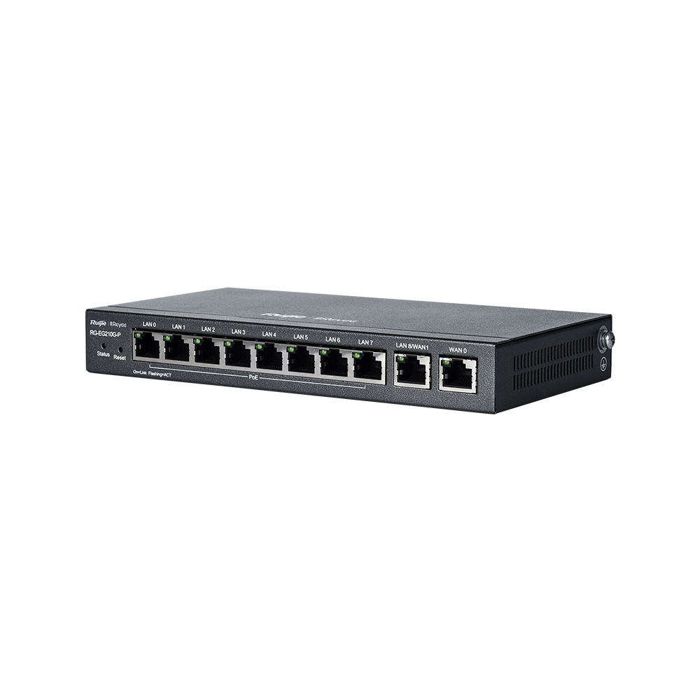 Ruijie Cloud Managed Poe Router Rg-Eg210G-P