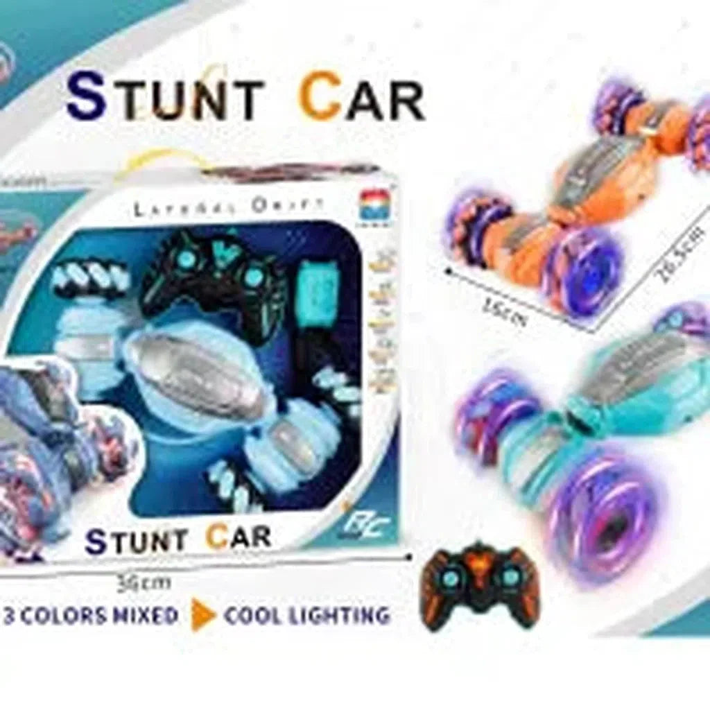 3 Colour Mixed Stunt Car-Tj013A
