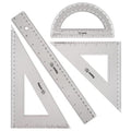 30CM Ruler Set - 4 Pcs