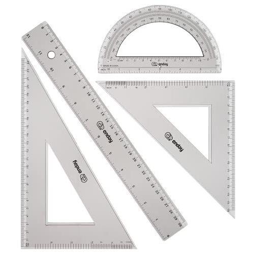 30CM Ruler Set - 4 Pcs