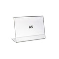 A5 Acrylic Horizontal Card Stand