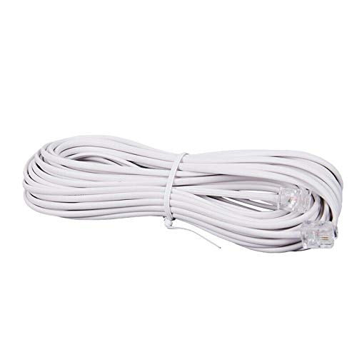 Telephone Cable Plug To Plug Modem Line Cable, 10 Meter Pack Of 1