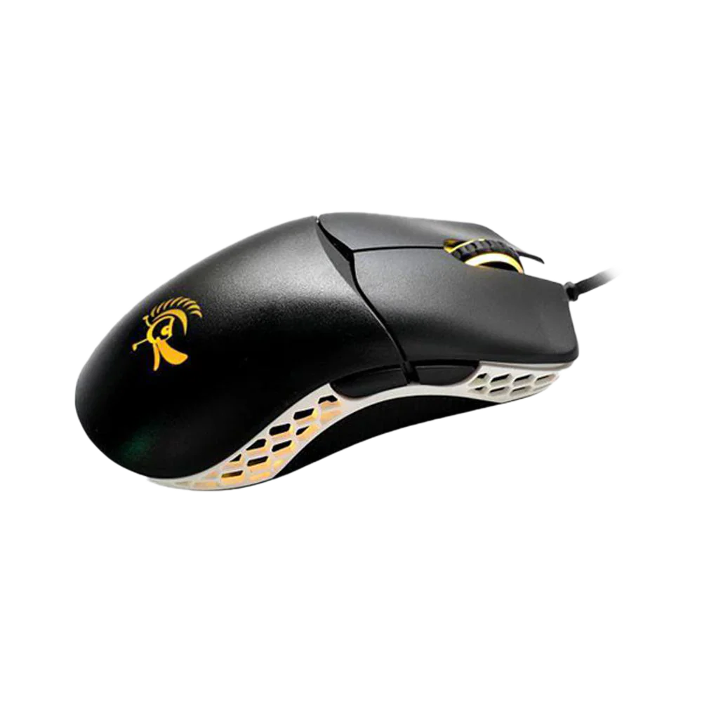 Ducky Feather Rgb Wired Kailh Switch Gaming Mouse - Black/White