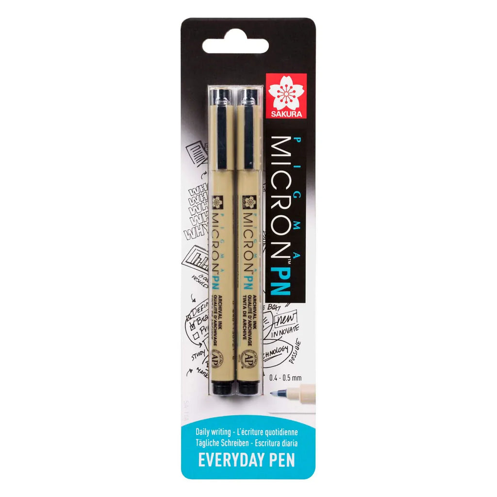 Sakura Pigma Micron Pn Black Blist.2