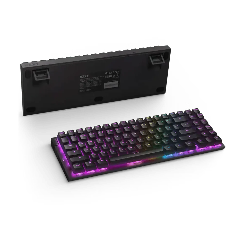 Nzxt Function 2 Mini Tkl Wired Optical Gaming Keyboard - Black