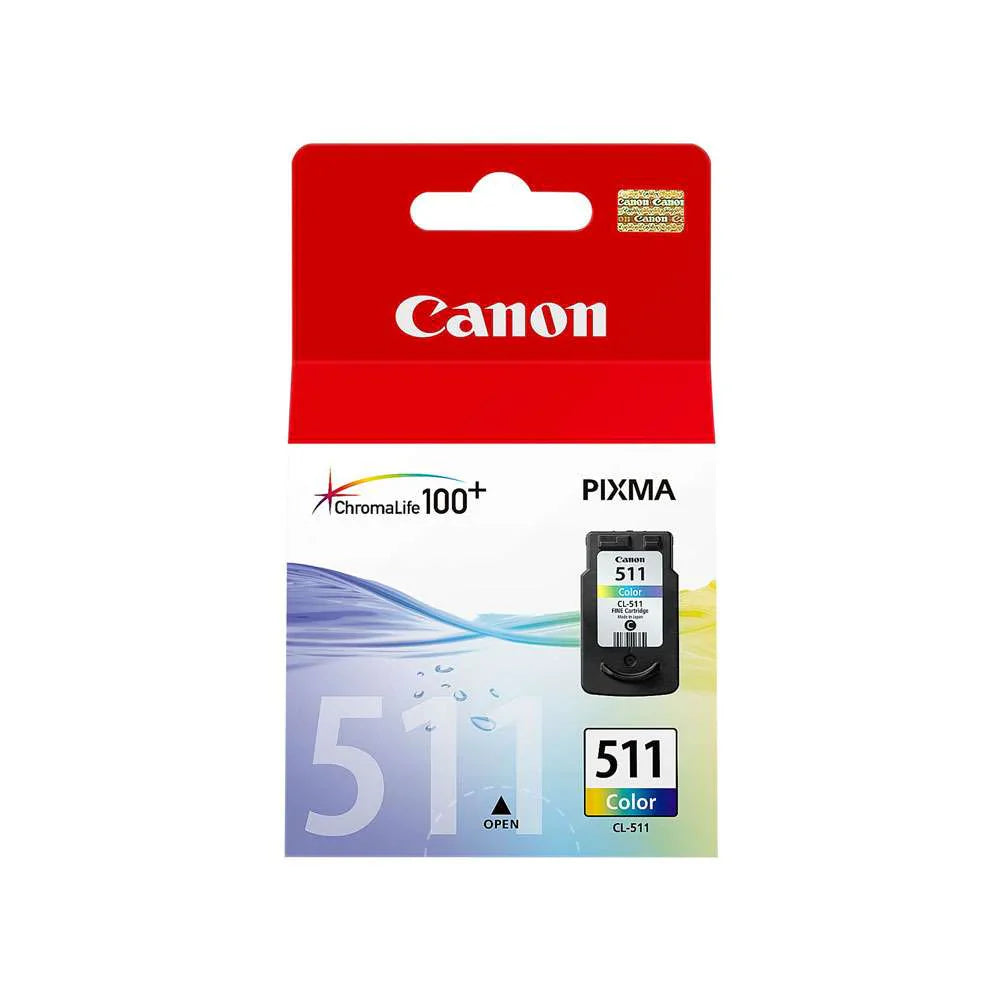 Canon 511 Tri-color Ink Cartridge – 244 Pages Tri Color Ink Cartridge